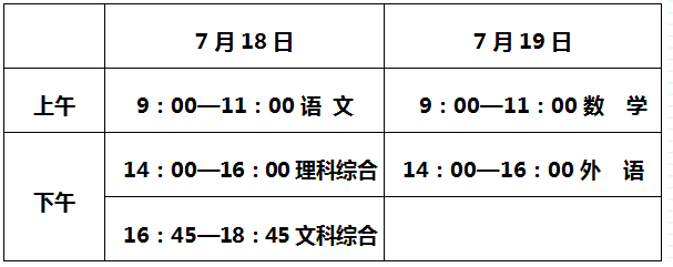2020年河北省中考时间确定了!-河北省教育考试院最新发布